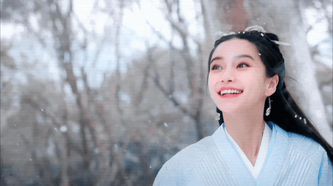 angelababyangelababy ｜杨颖 【存档】“他朝若是同淋雪，此生
