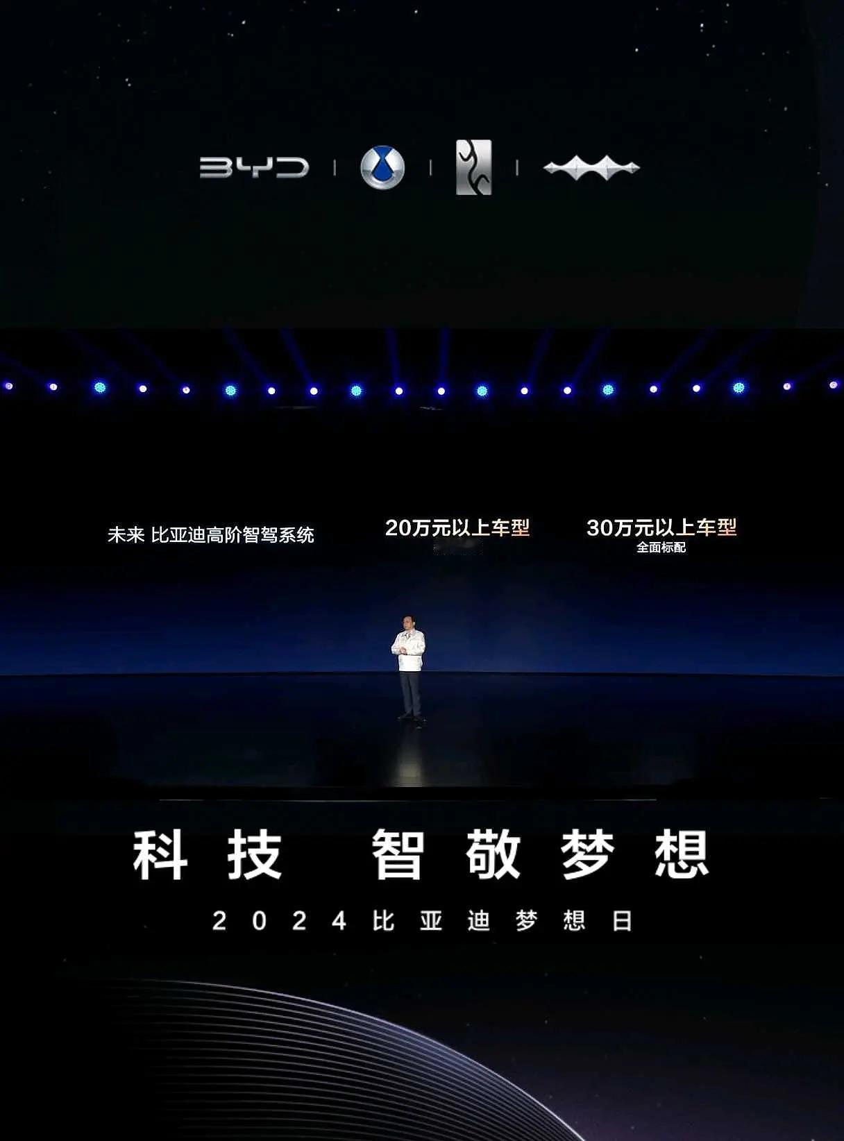 #比亚迪梦想日# 王总认为无人驾驶为时尚早，智能驾驶已经到来，比亚迪电动化团体2