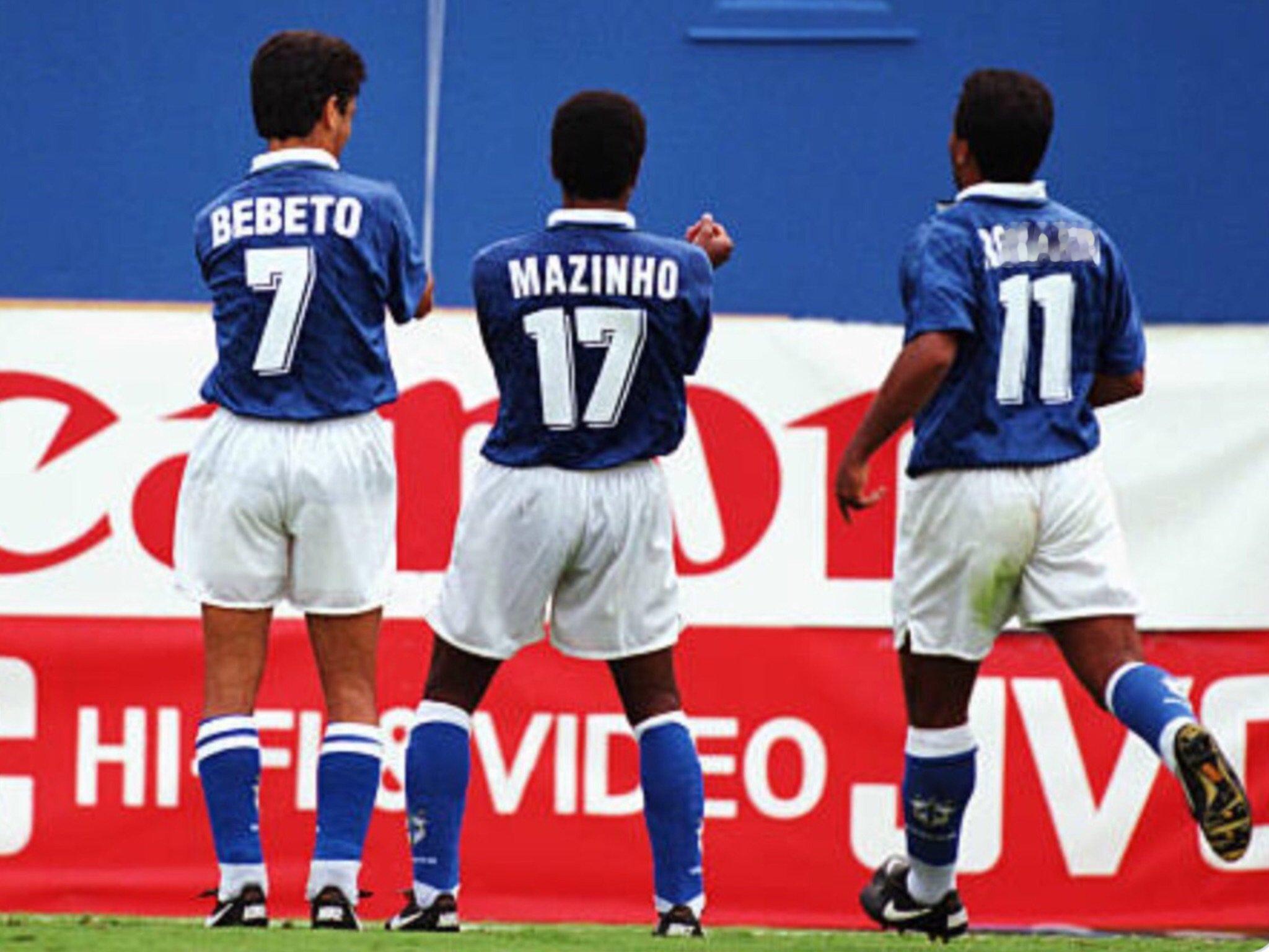 【老照片】  Bebeto, Mazinho and Romario.🇧🇷 