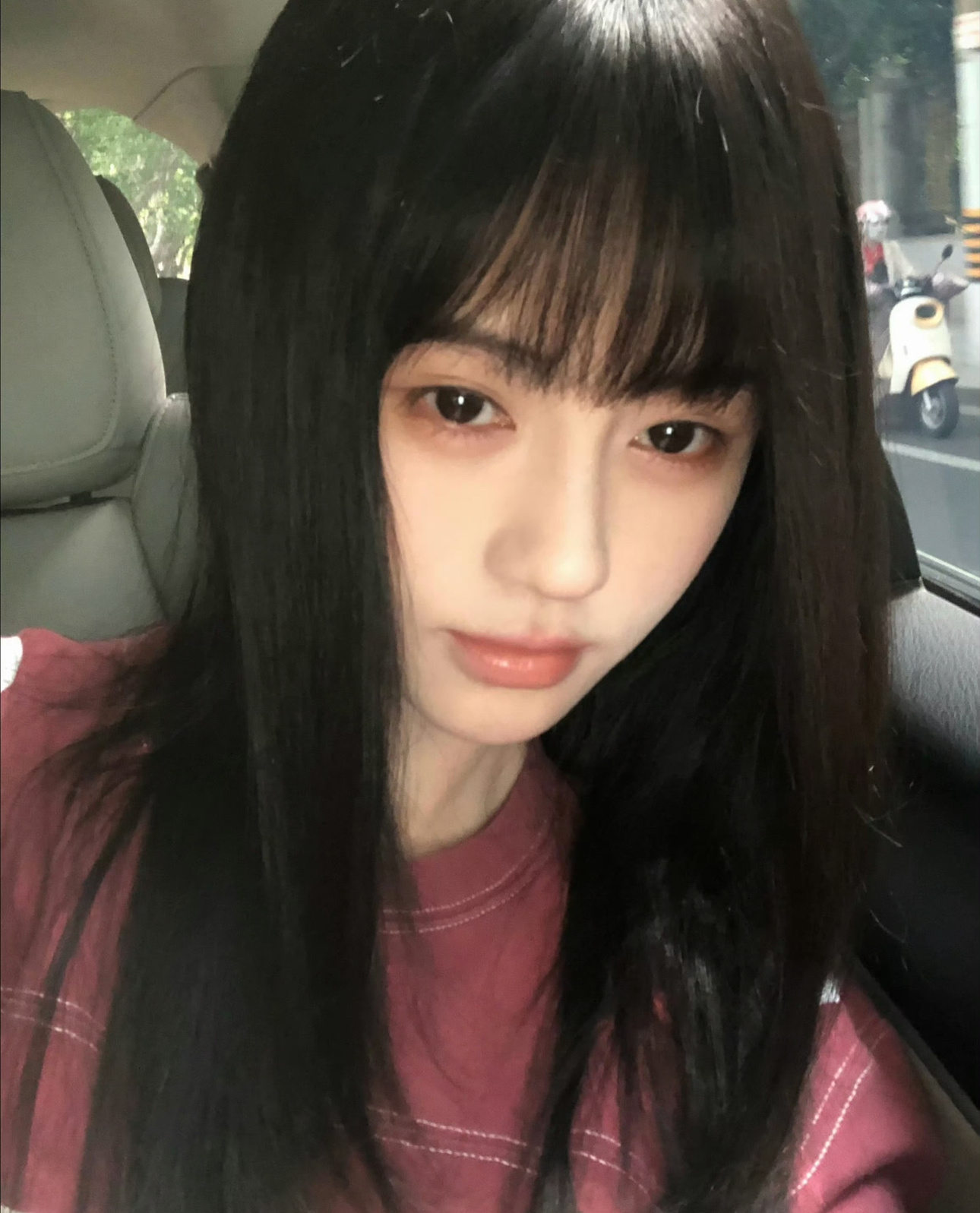 鞠婧祎齐刘海初恋感鞠婧祎减龄初恋妆宝宝好嫩，我又初恋了 