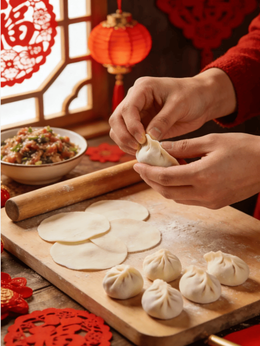 有被拉宏的“无实物包饺子”笑到头掉， 拉宏高铁上开e人春晚让静音车厢里的氛围感竟