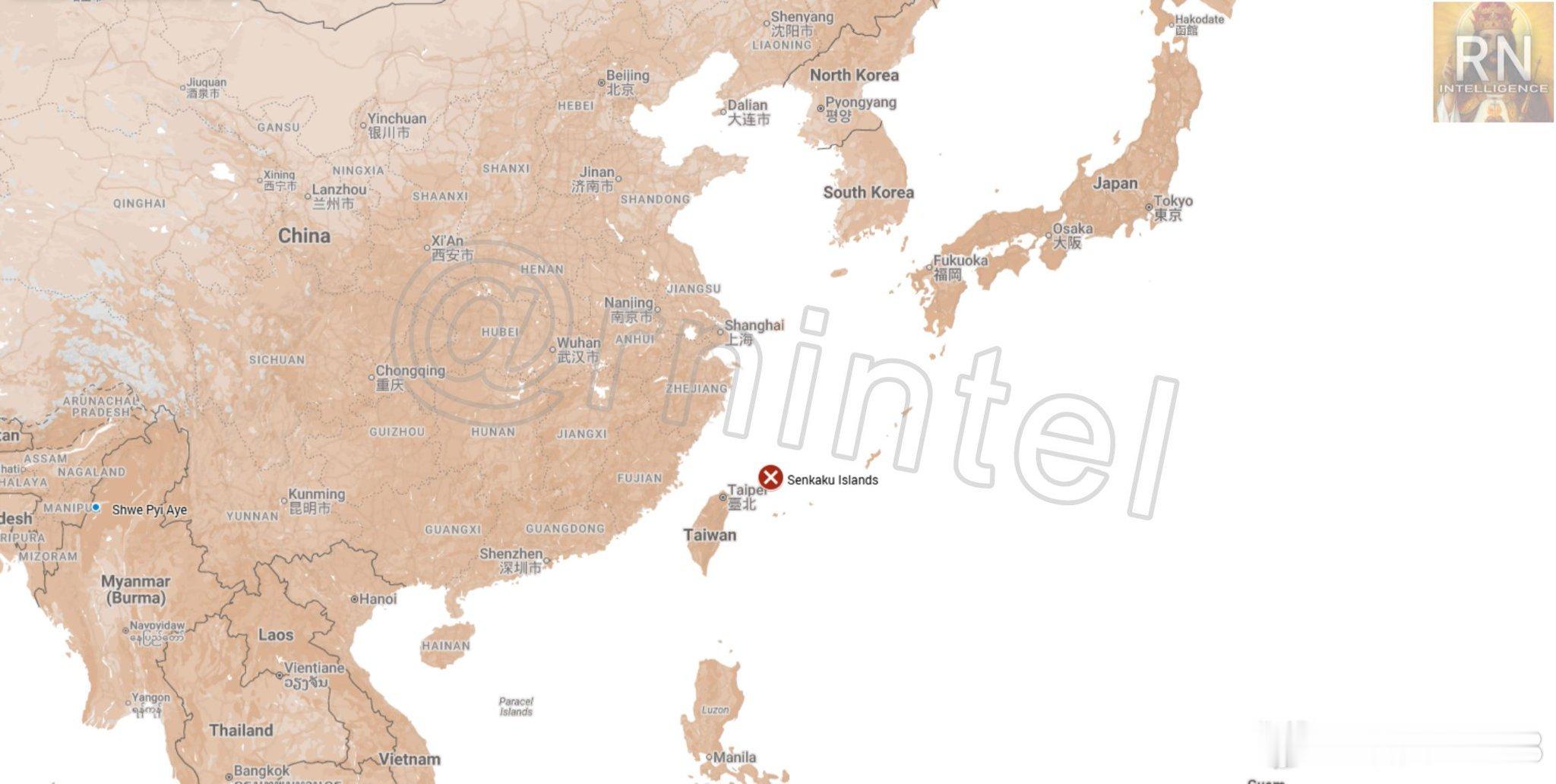 中国和日本的海岸警卫队在有争议的尖阁诸岛（北京称之为钓鱼岛）附近发生对峙。中国海