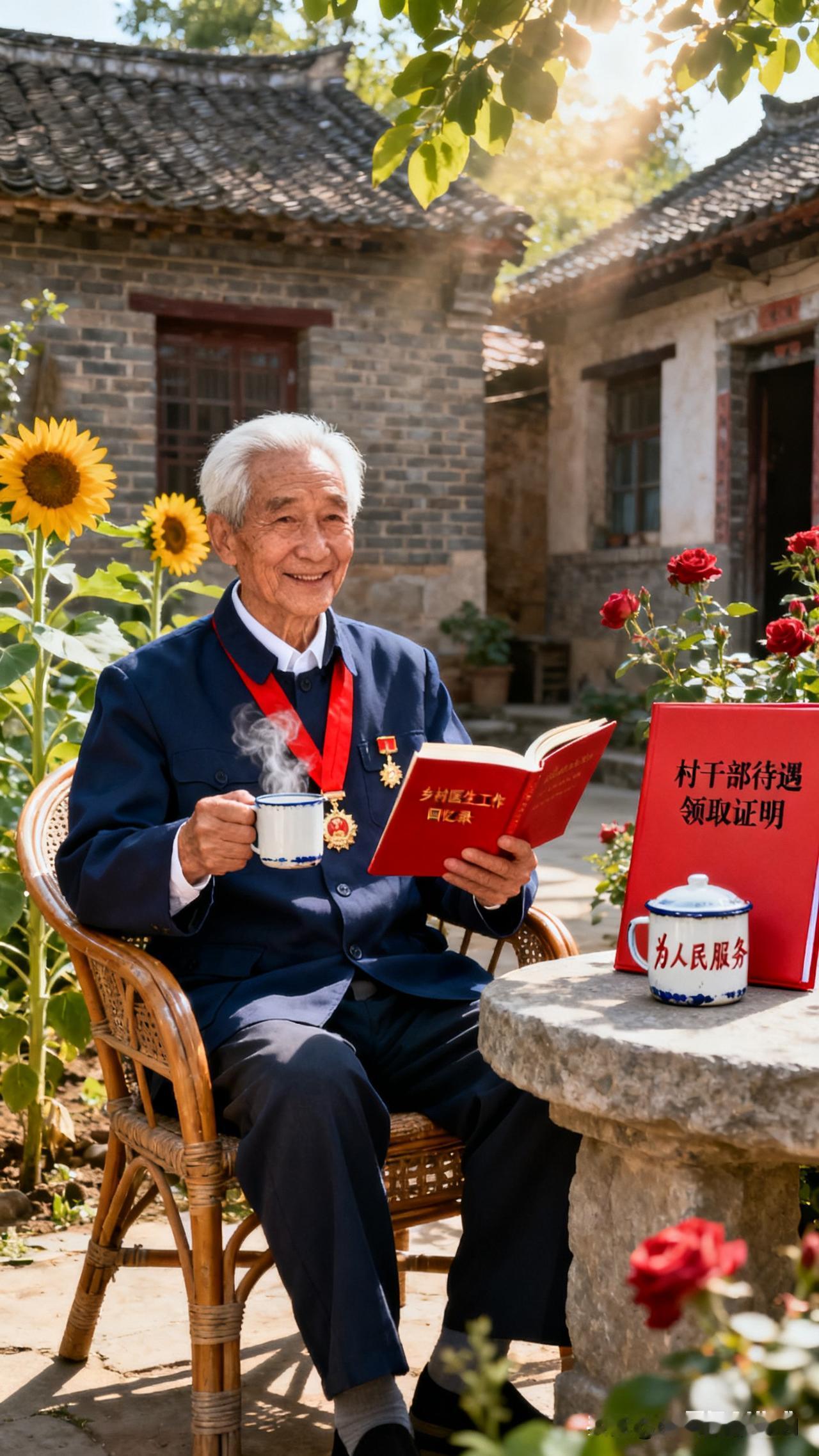 老村医退休享“村干部待遇”：一份迟来的敬意，一份温暖的坚守
 
在广袤的乡村大地