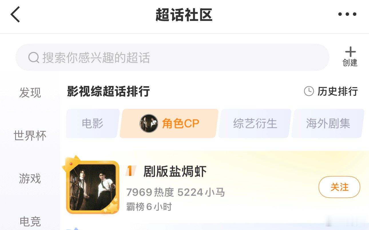 南部档案盐焗虾登顶角色cp超话榜盐焗虾登角色cp超话第一 南部档案盐焗虾登顶角色