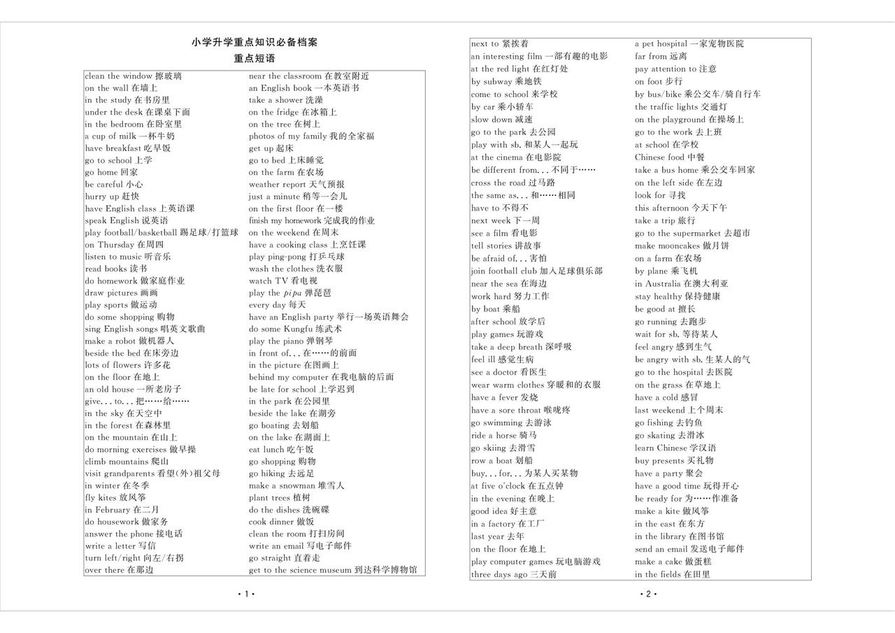 小升初英语《名校升学密卷》！“趁早”打印训练，考试最低都98分
word版的获取