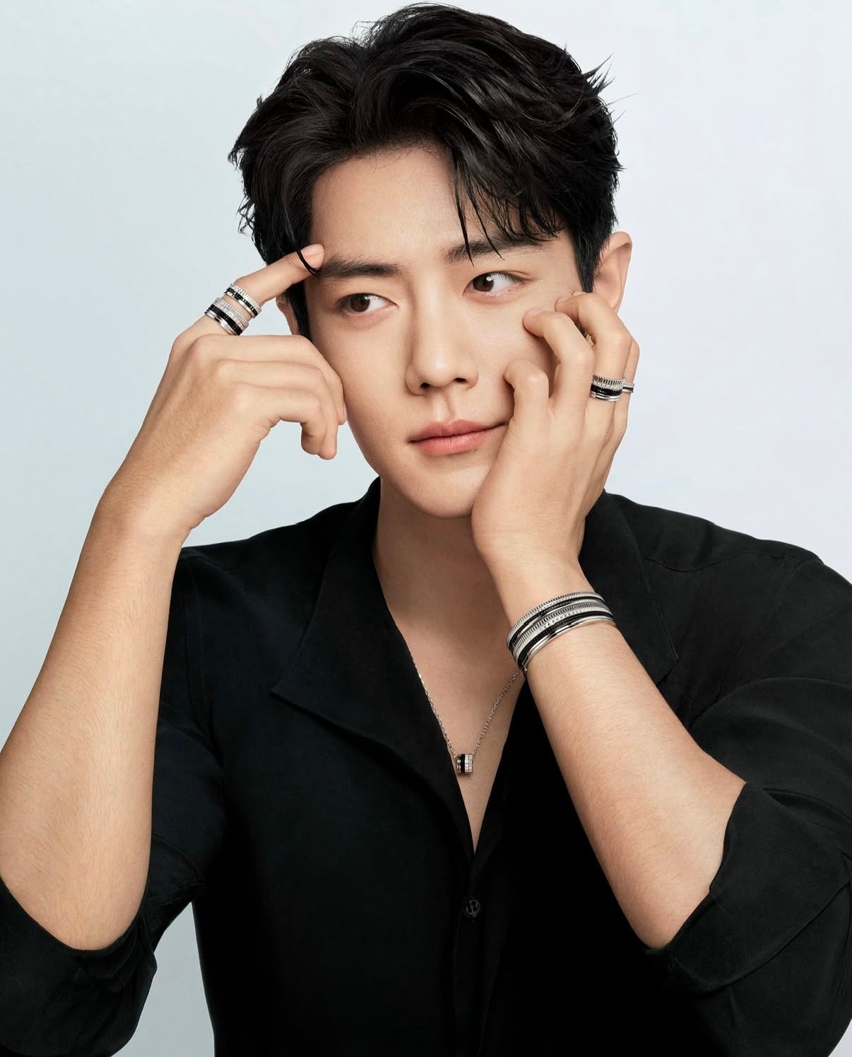 肖战 × Boucheron Quatre Black Edition 系列大片