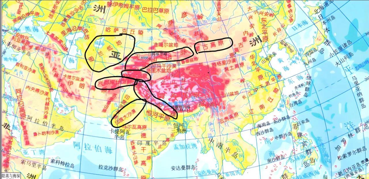 在生产力落后的年代，中国地理具有相对的封闭性[呲牙]