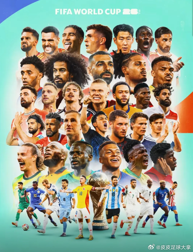 🔥 2026 美加墨世界杯｜巴西：五星荣耀，剑指六星！2026 美加墨世界杯巴