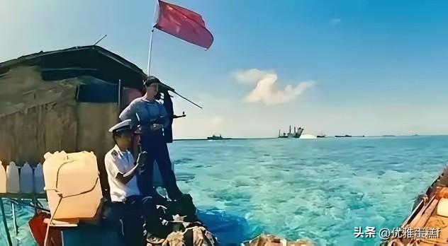 蓬勃暗沙：被越南占据几十年的岛礁，如今终于靠一场“大风”夺回。越南，针对南海领域