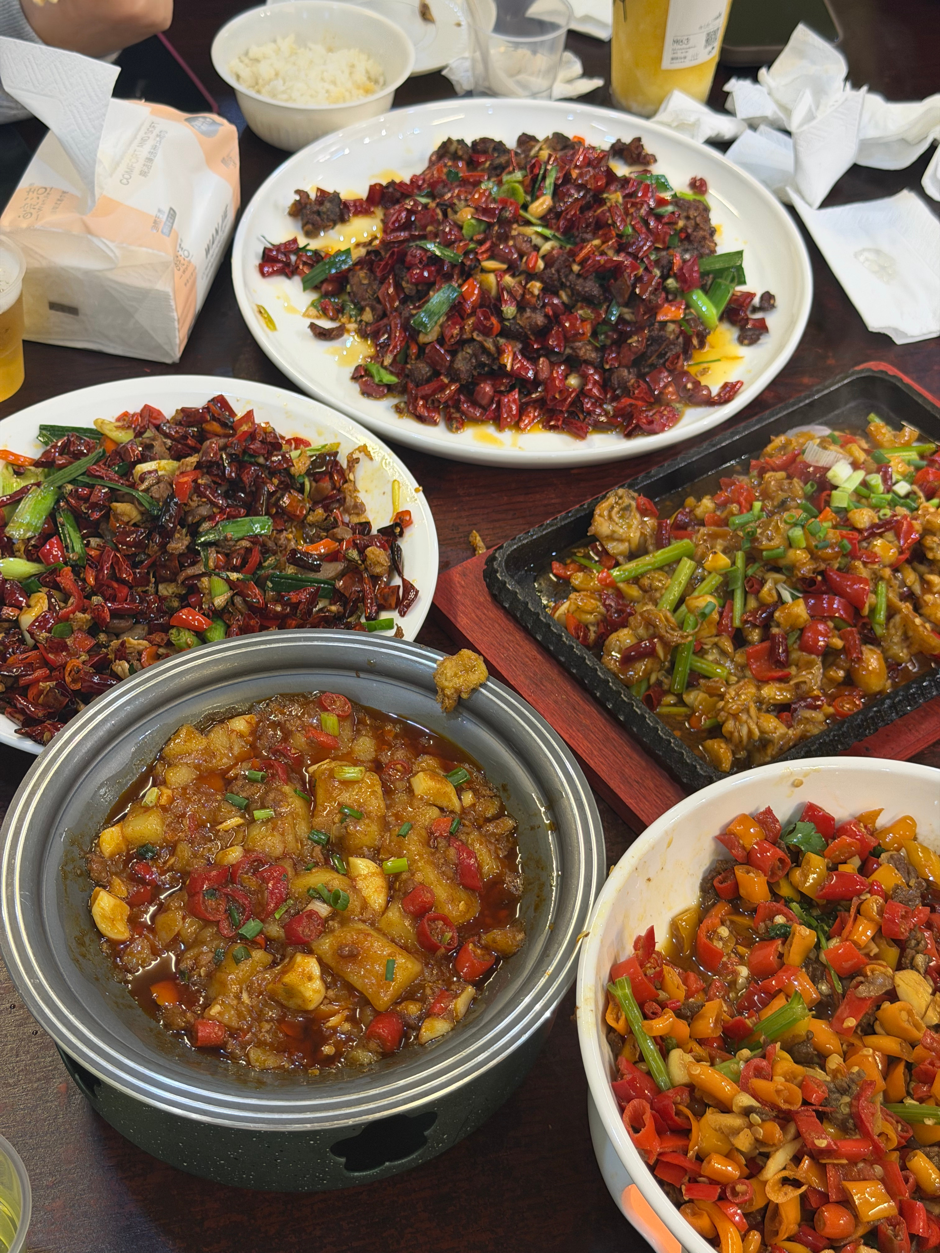 今日晚餐：湖南菜！爱吃！好吃！ ​​​