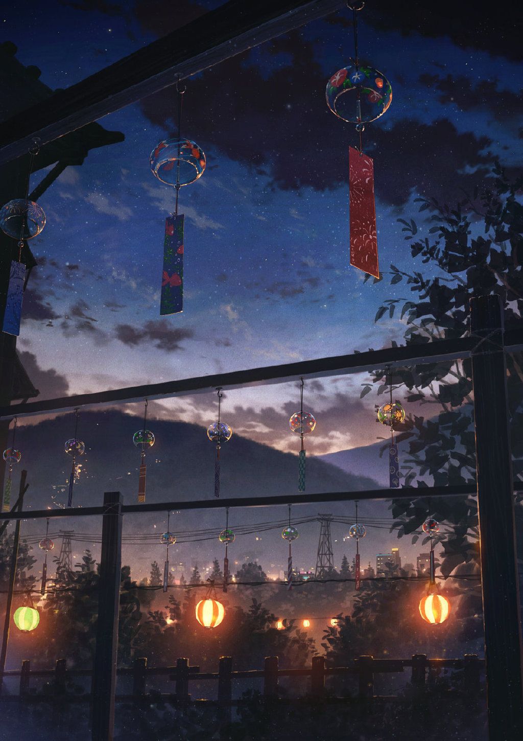 绘画欣赏  背景画师 コーラ pid=810305 ​​​