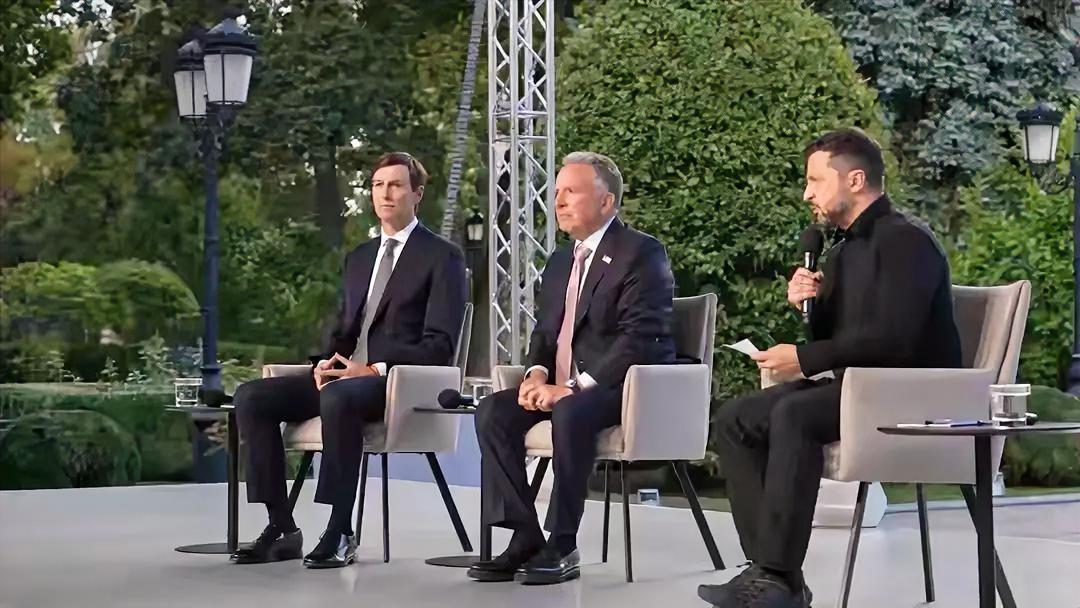 泽连斯基一句话把网友整不会了，他称与美特使等人举行了“实质性”会晤！

当地时间