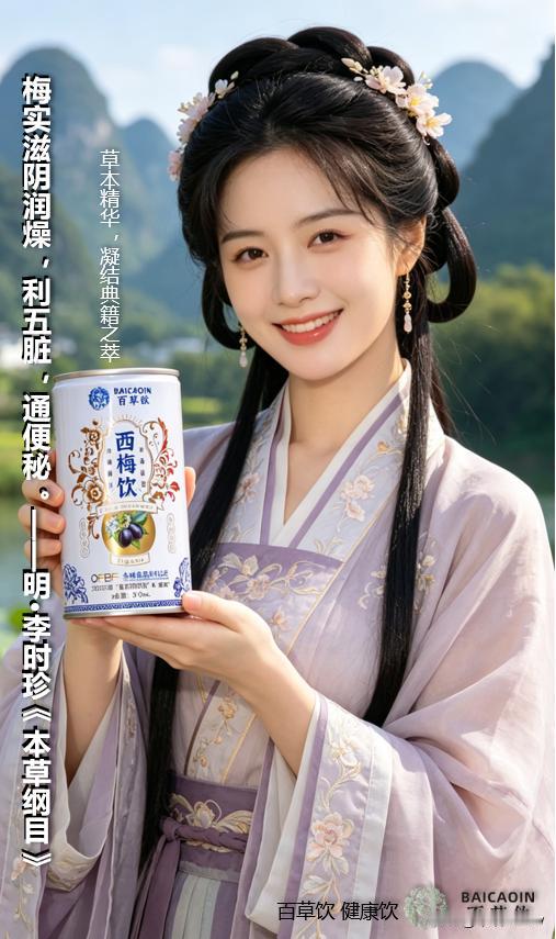我喝到了真正的0糖0脂0添加饮品百草饮！
《礼记》云：“万物并育而不相害，道并行