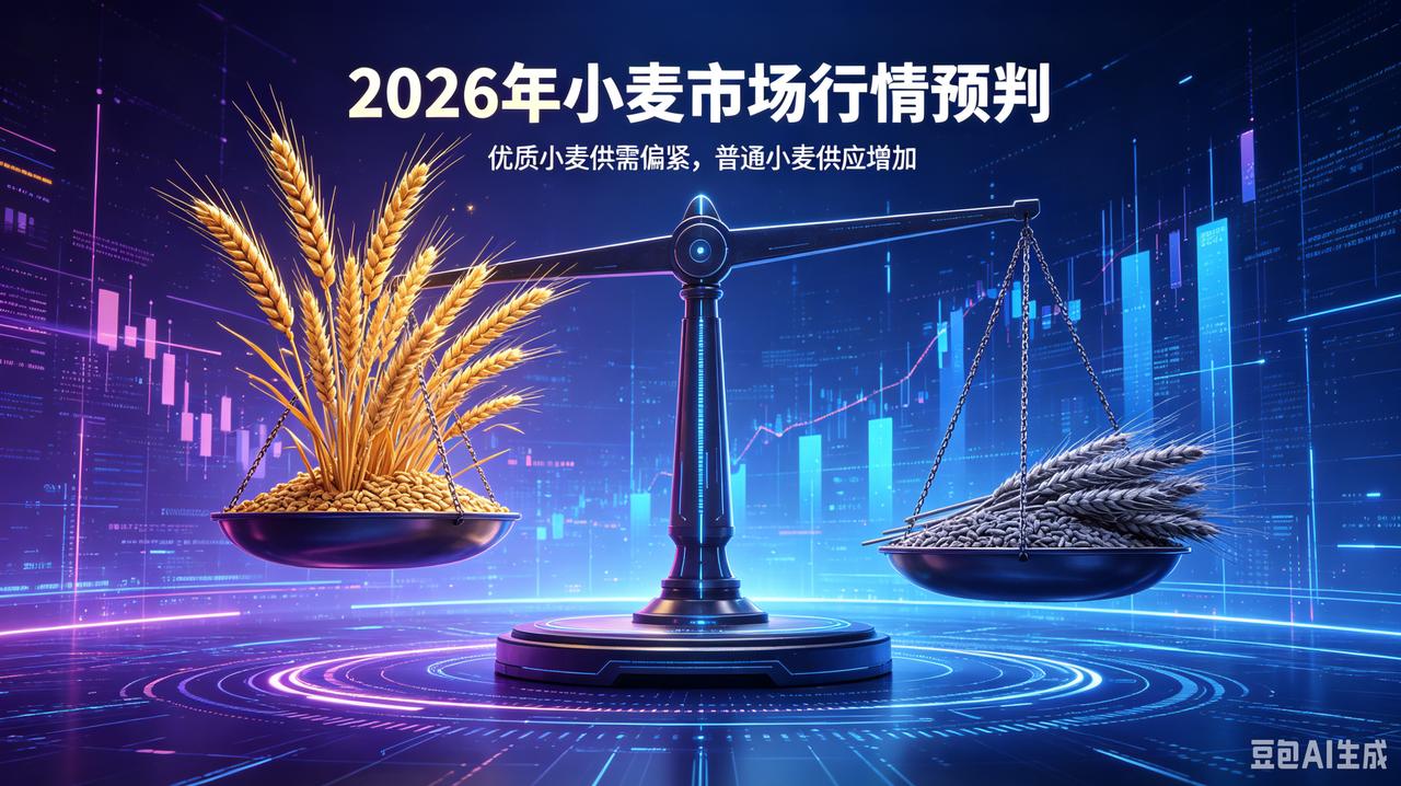 2026新小麦行情：好坏麦子价差持续拉大，粮库加价抢收优质麦
 
今年全国小麦收