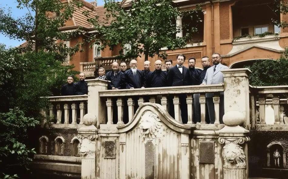 张学良早期的几张彩色高清照