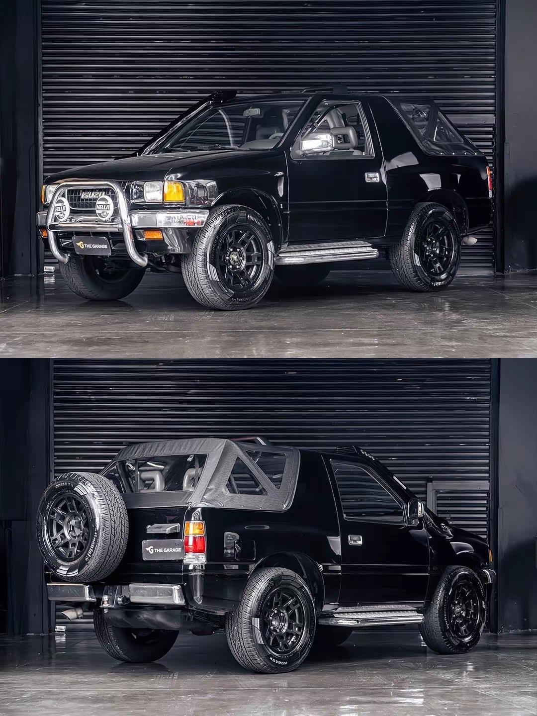 1994款 Isuzu Amigo 诞生于日系汽车加速全球化的年代，在北美市场正