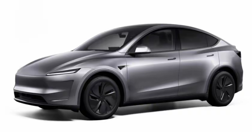 廉价版ModelY车型内饰首曝特斯拉廉价版Model Y实锤了！被拍到伪装车，玻