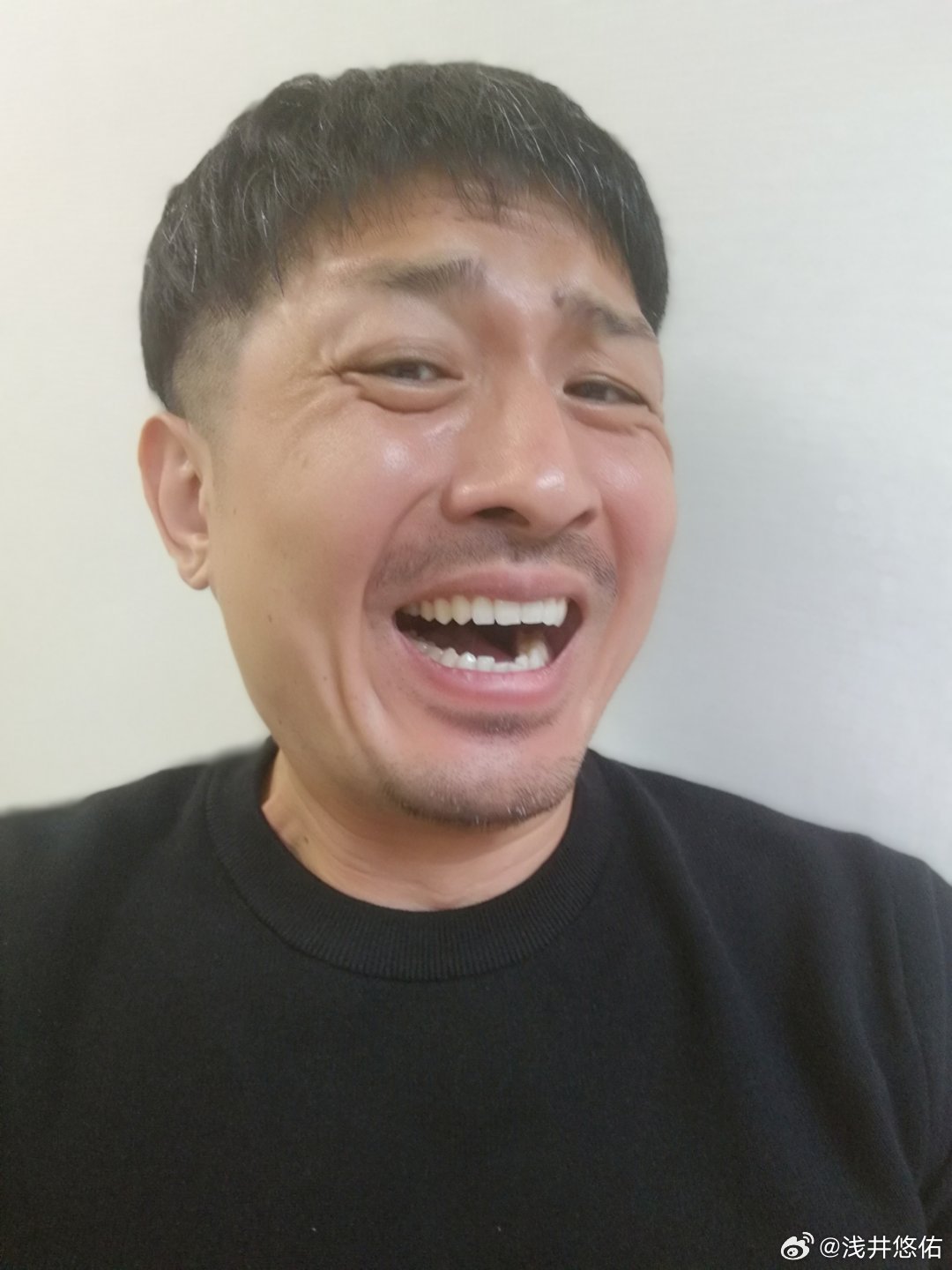 在大阪来了台风🌀还打雷了🌩我的表情能解释一切吗yoyo浅井悠佑 日本·大阪
