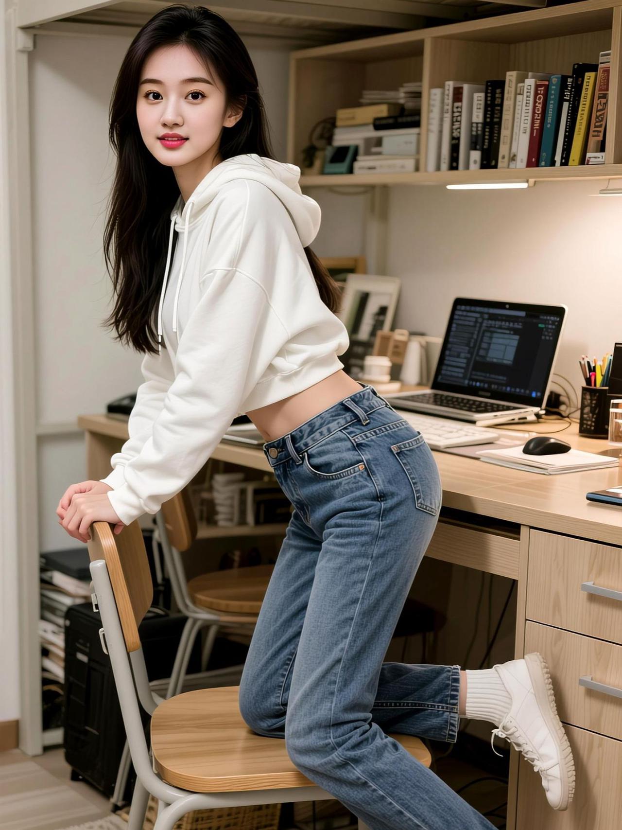 AI宿舍清新照 抖音ai创作