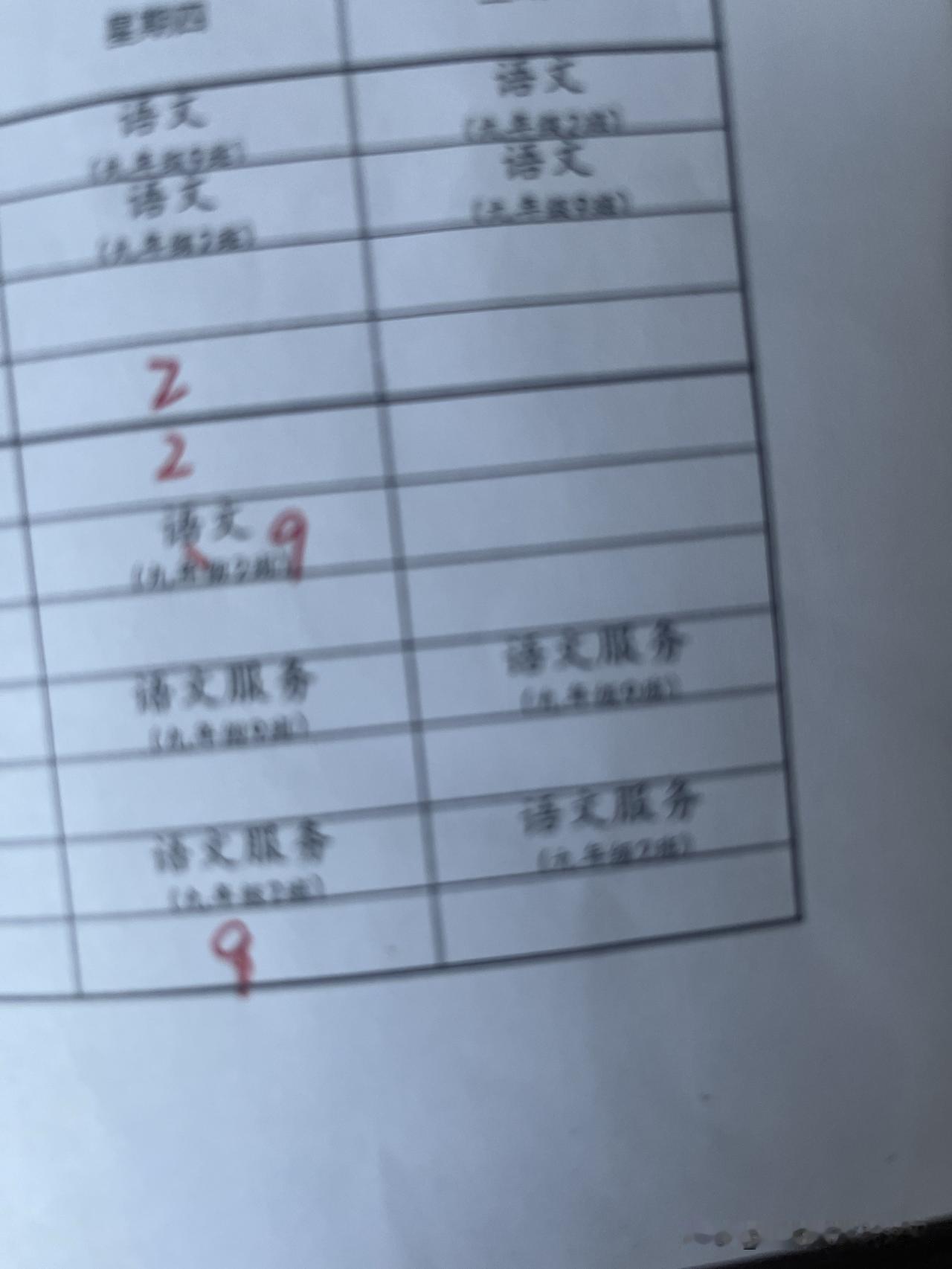 一天总共十一节课，我上了八节，于我而言是黑色的周四！

昨天上了七节课，这两天一