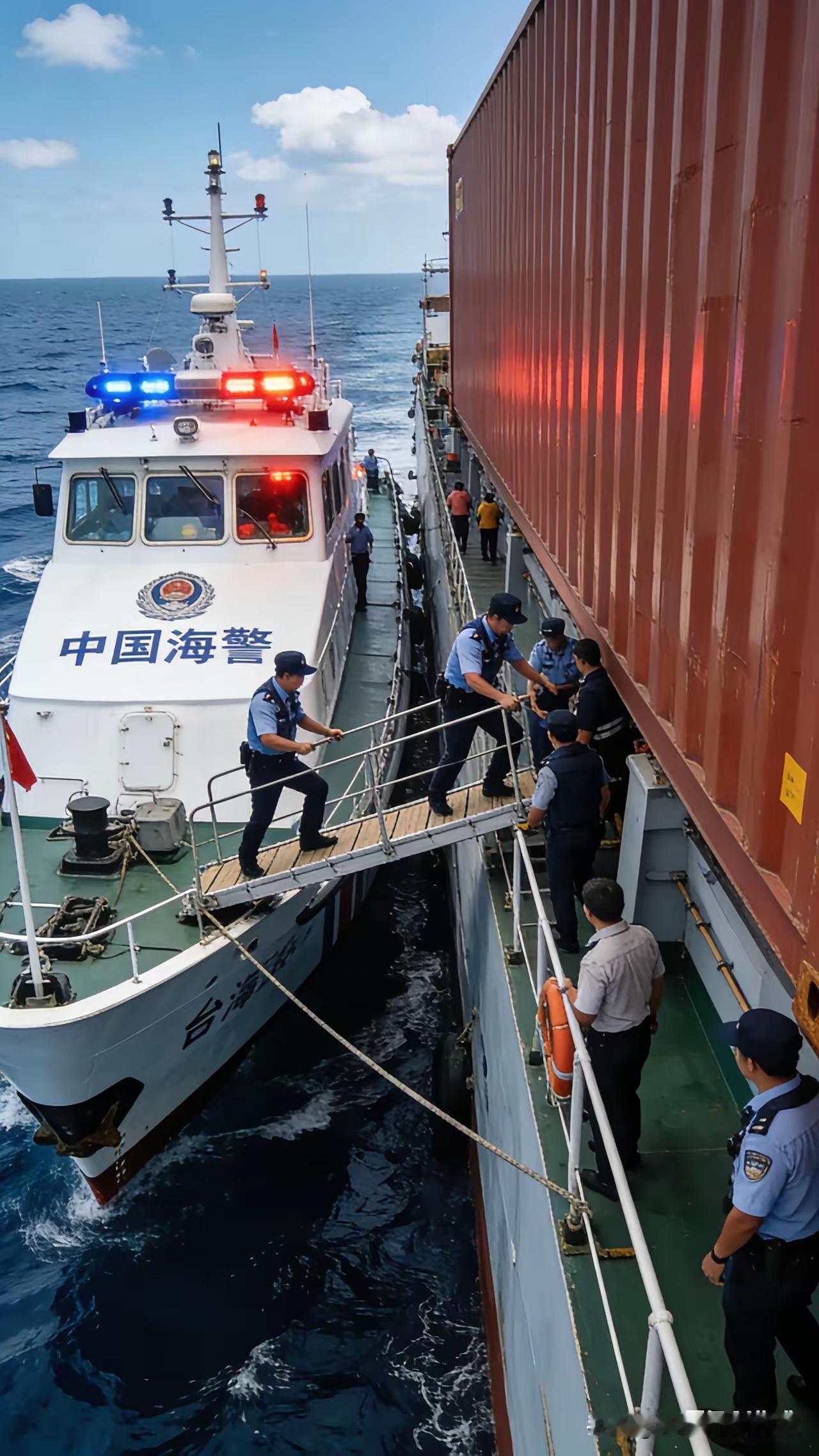 海警亮“扼喉”大招！美台111亿军火偷运，这下玩完了？

    中国海警一张《