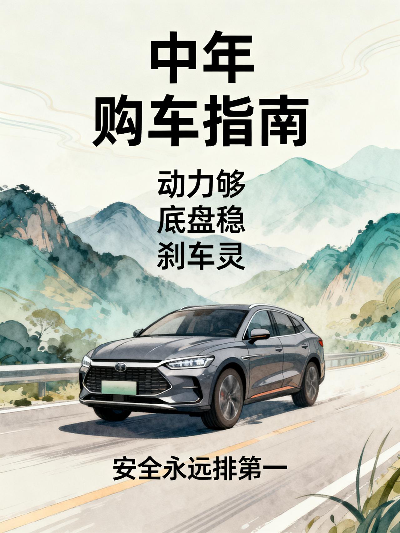 人到中年开车，才懂的3个道理
人到中年开车，才懂的道理：
1、能买排量大的，就别
