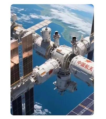 嘿，美国这次真的“破防”啦！
不是因为火箭拉胯没升空，而是中国空间站全是中文不见