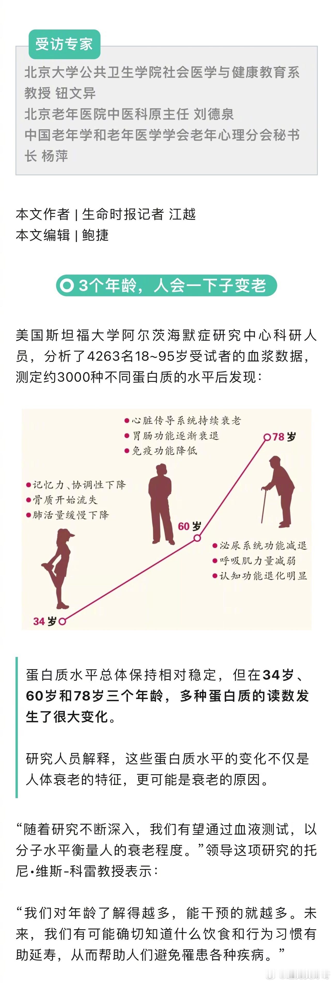 #断崖式衰老常发生在3个年龄#我说我怎么最近记性不好了 ​​​
