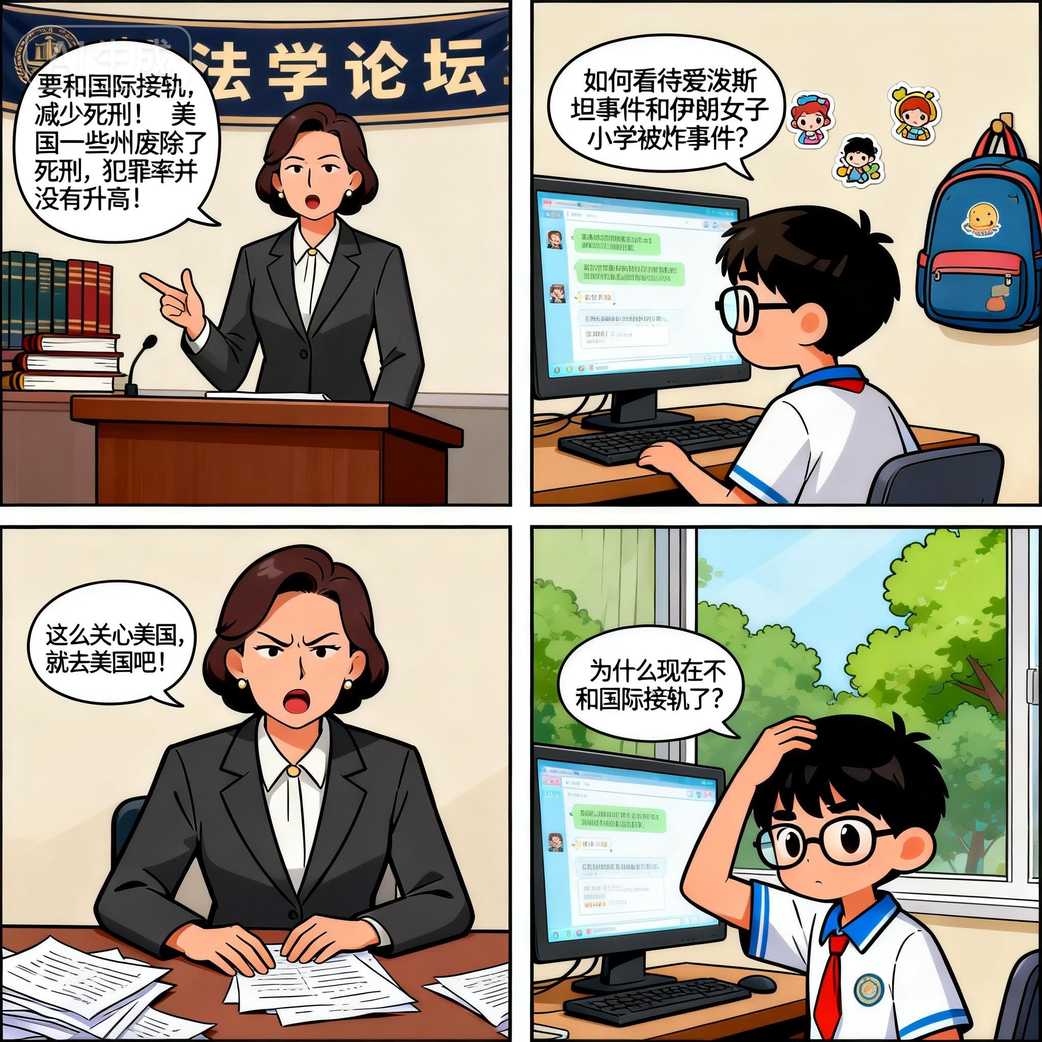 漫画纯属虚构，请勿对号入座
