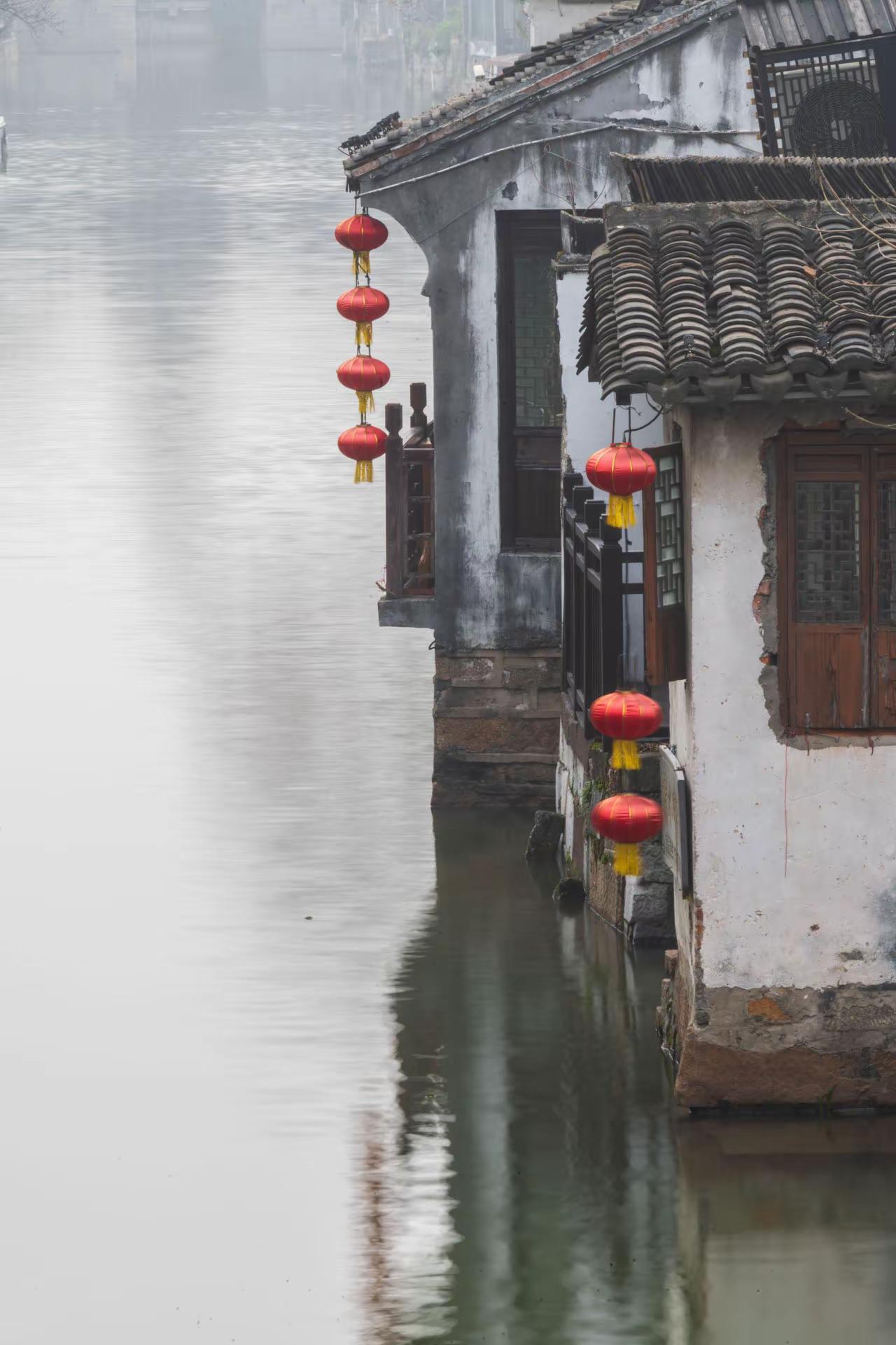 西塘古镇。西塘古镇江南水乡 江南风光 江南水乡文化 江南水乡烟火