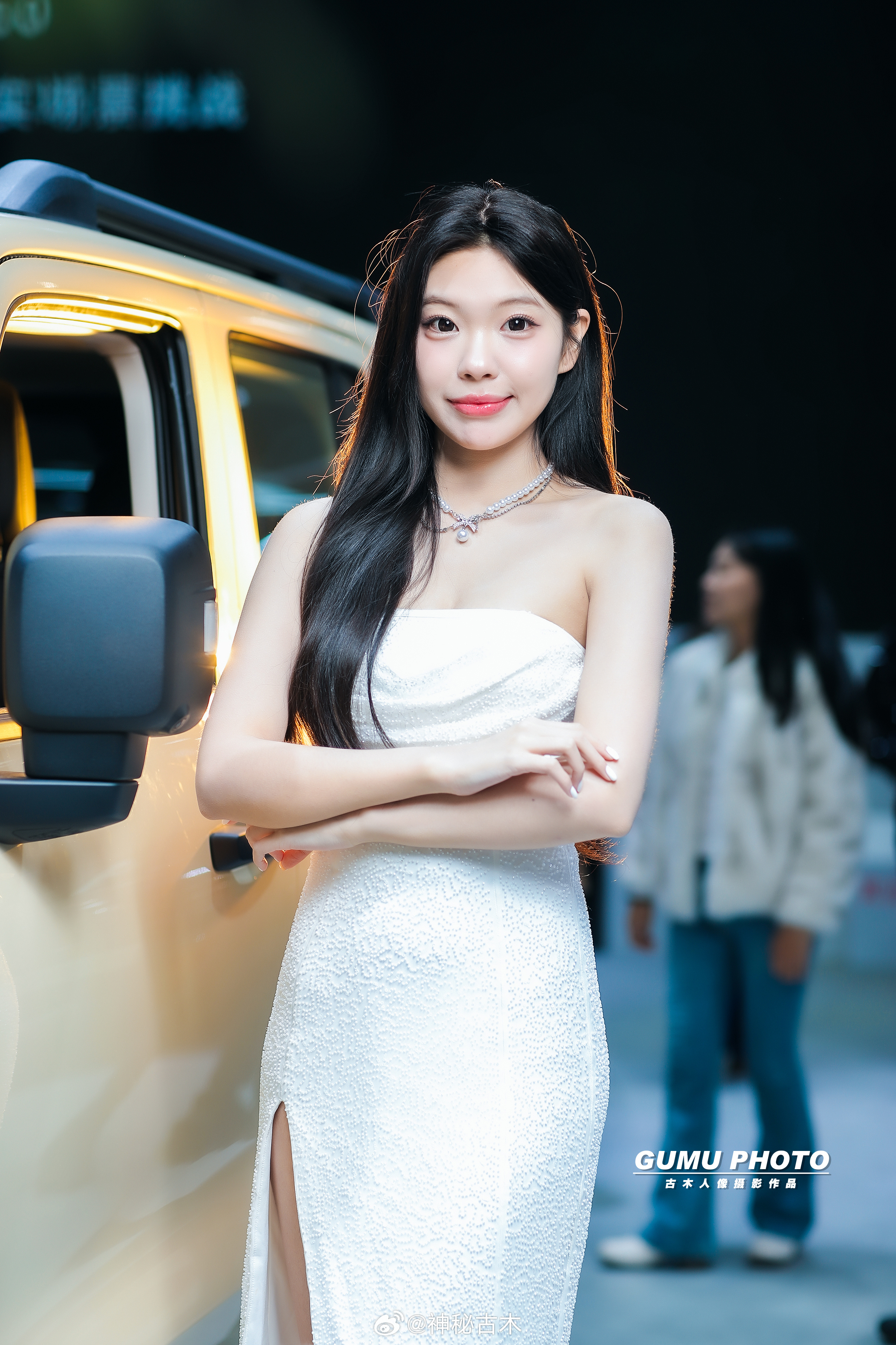 2025成都双十二车展长城展台主持小姐姐2025成都双十二车展 