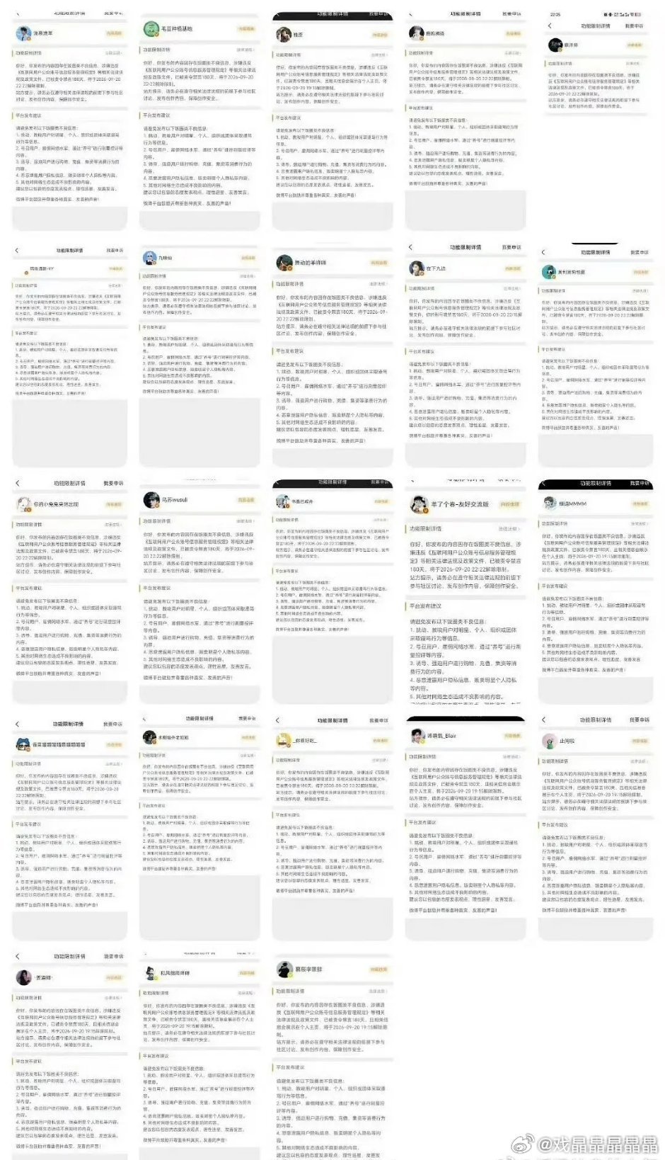 羊毛老师家的红v都被禁言了 