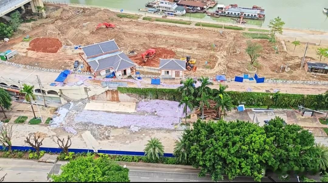 南宁这一处防洪堤将拆除重修！
受之前洪峰过境影响，此前北大桥附近出现管涌牵动无数