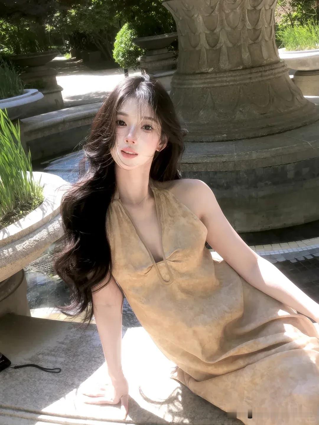 阳光下发光～