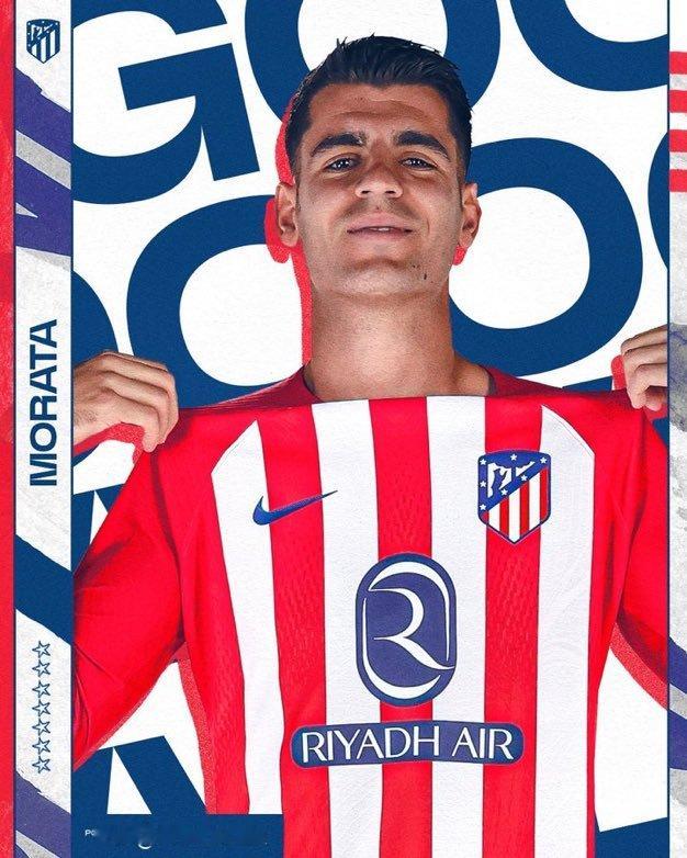 莫拉塔俱乐部生涯进球最多的赛季：17 - 23/24赛季（24场）16 - 19