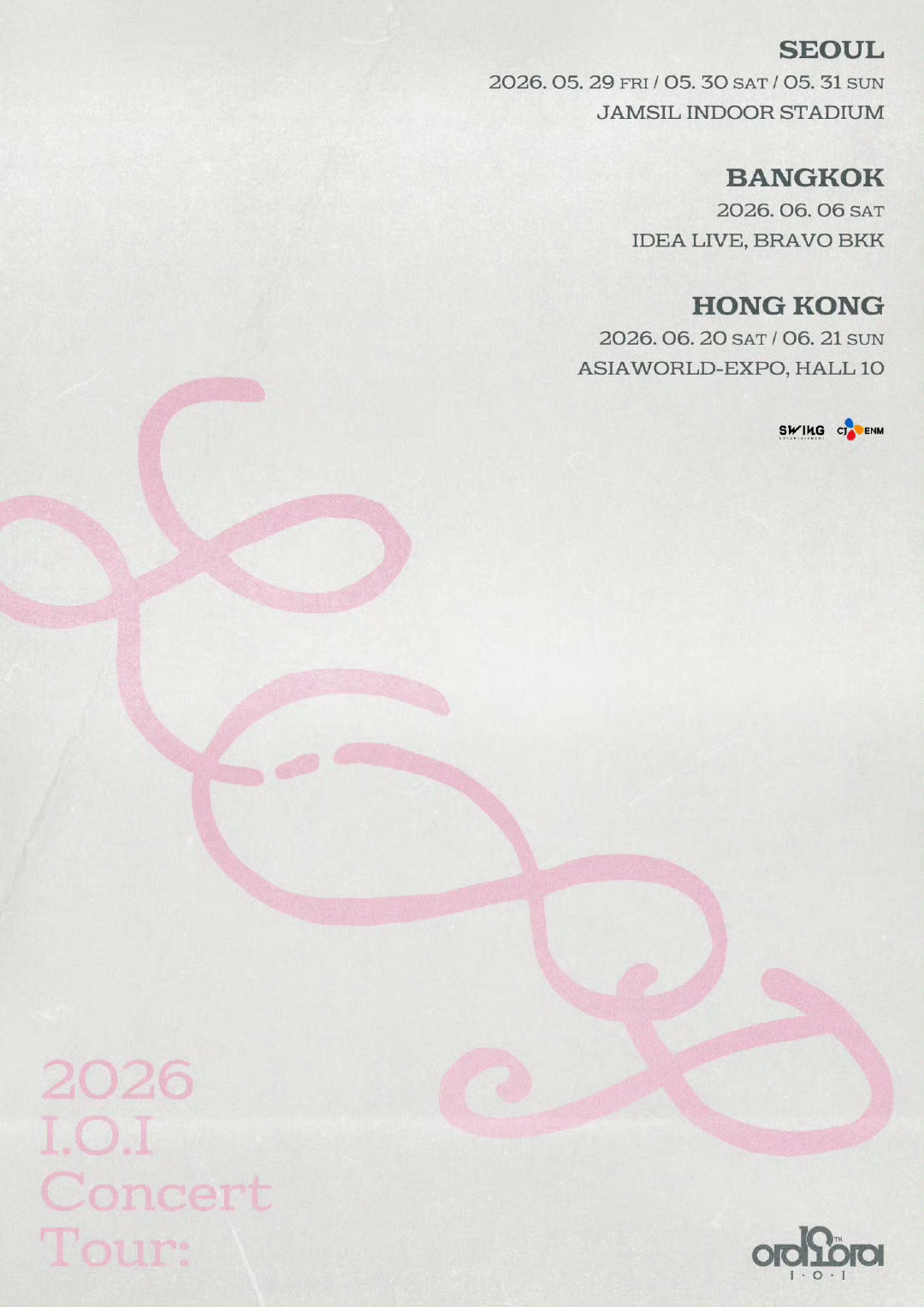 IOI巡演IOI巡演海报 2026年I.O.I《Concert Tour: LO