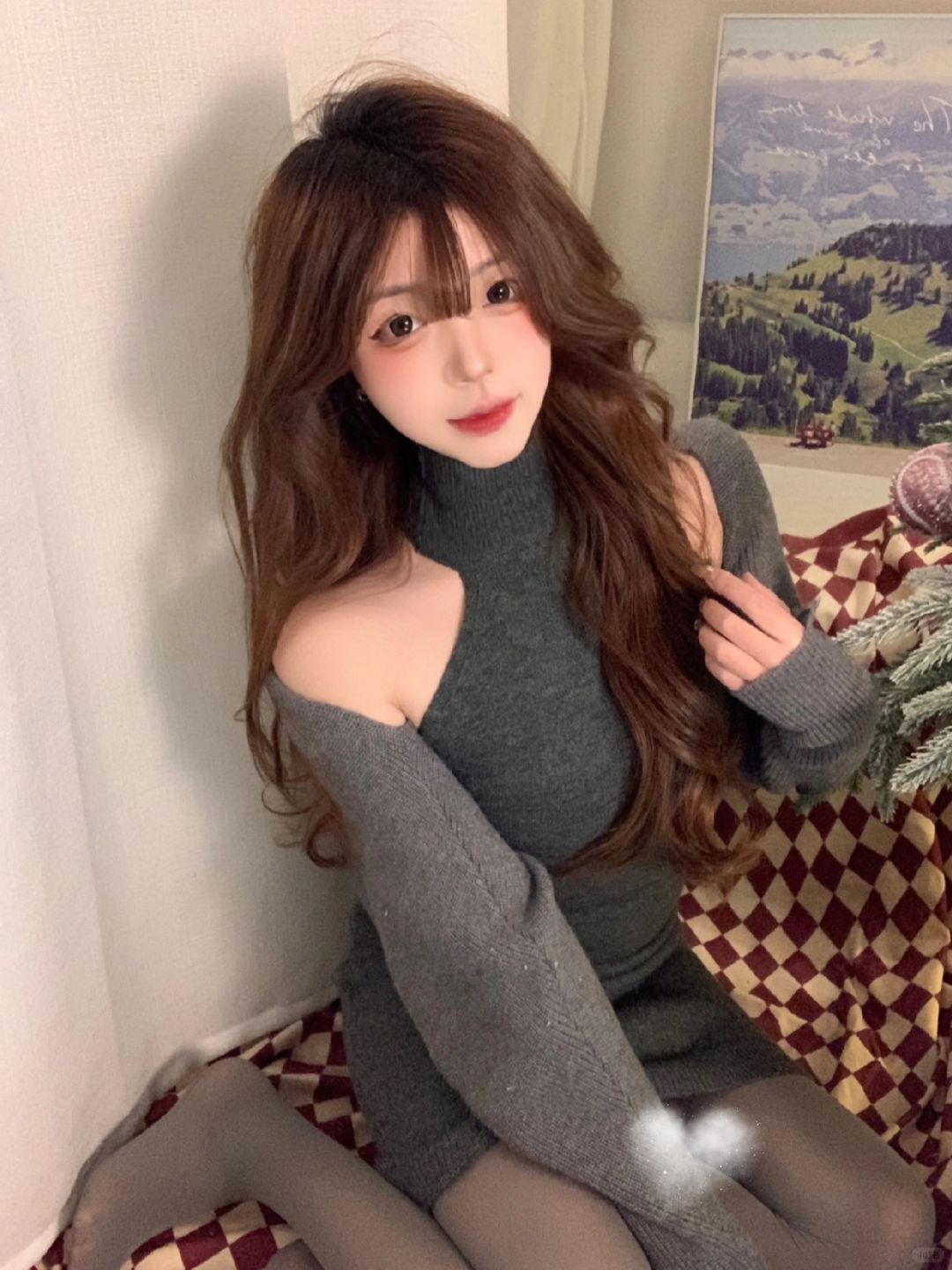 朋友说我长得一般 但头发绝了