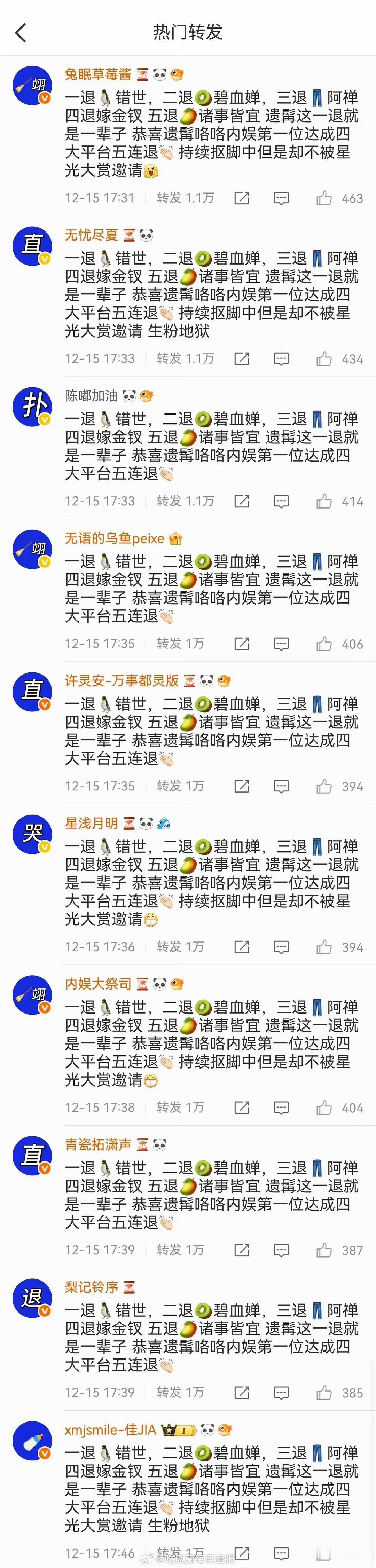 因为《翘楚》，陈都灵粉丝给周翊然排字，周翊然粉丝做了实绩对比图 陈都灵戴了好多珍