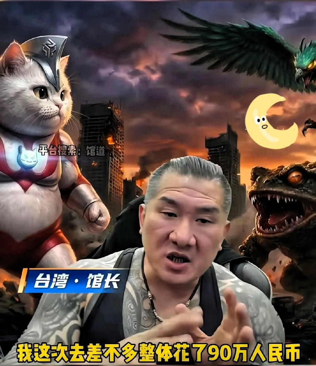看了那位馆长去川渝的一趟账单，我这心里真是五味杂陈。

14天，花了90万。
