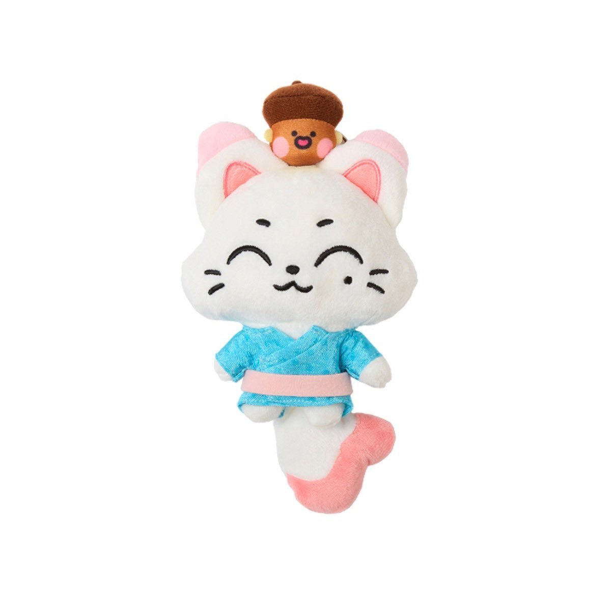 薄荷色浴衣Kishu🩵小橡子跑到头顶上去了呢 