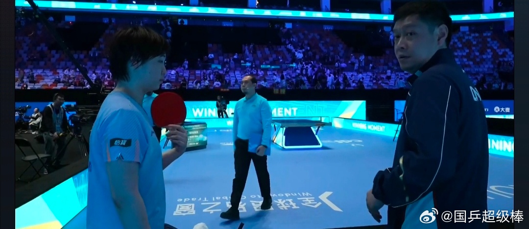 第35届国际乒联-亚乒联盟亚洲杯女单第一阶段循环赛小曼姐小组第一出线，恭喜🎉，