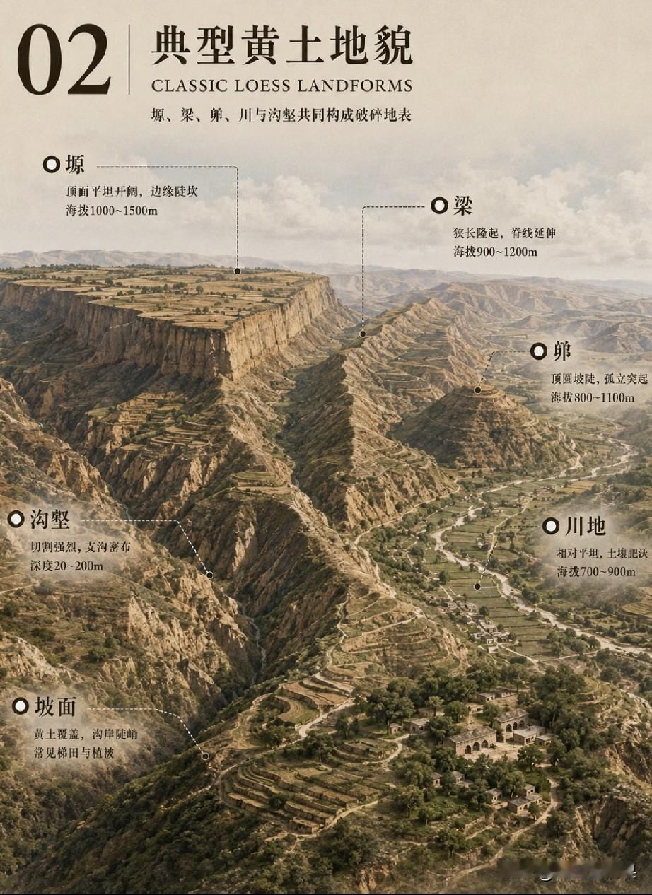 黄土高原这地质结构真的是绝了，肯定很有研究价值，比如可以研究亿万年地球的变化。