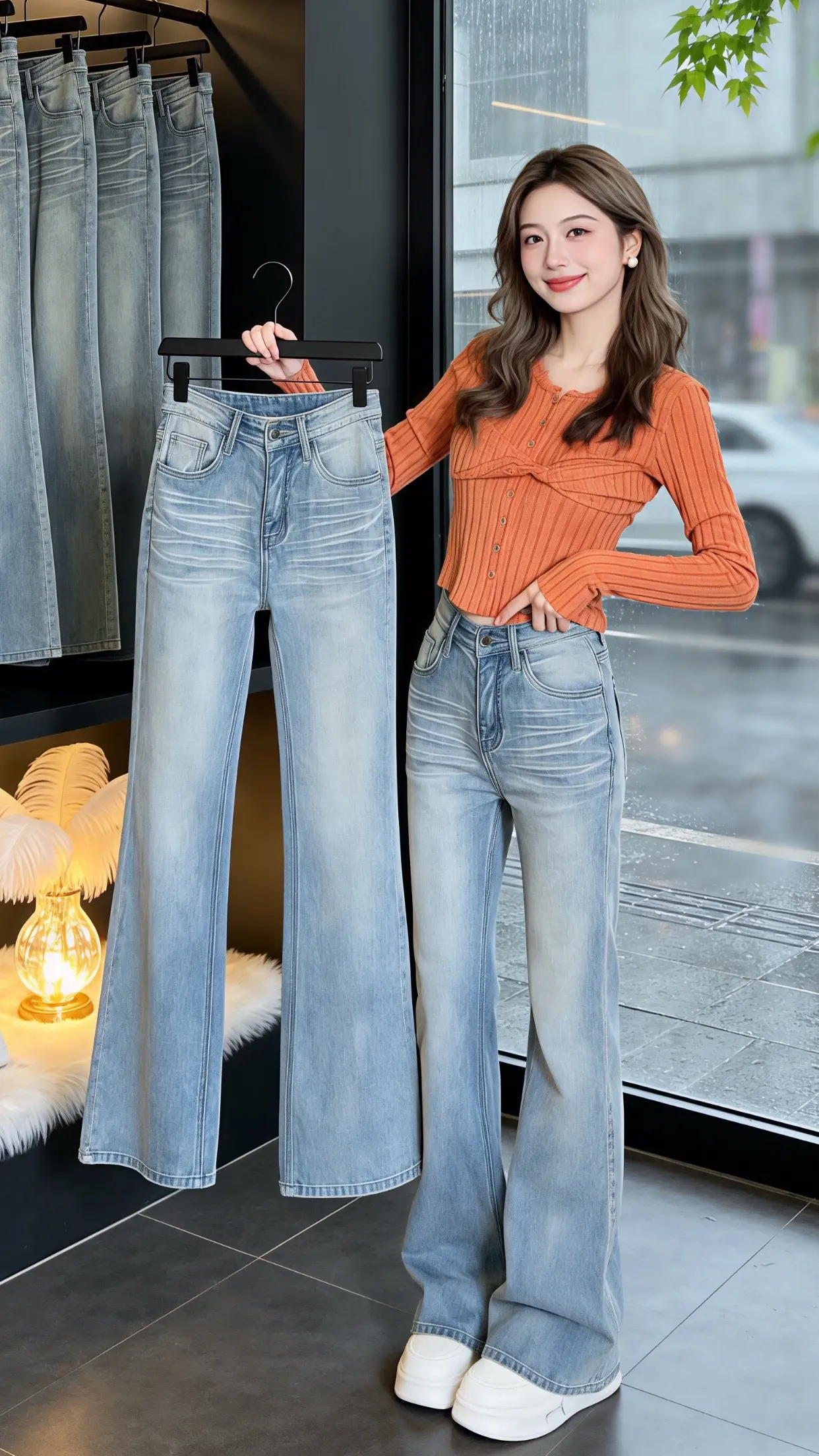 紧身牛仔裤 梨型身材必入牛仔裤 春款上新 穿出自己的风格 显高显瘦显腿长