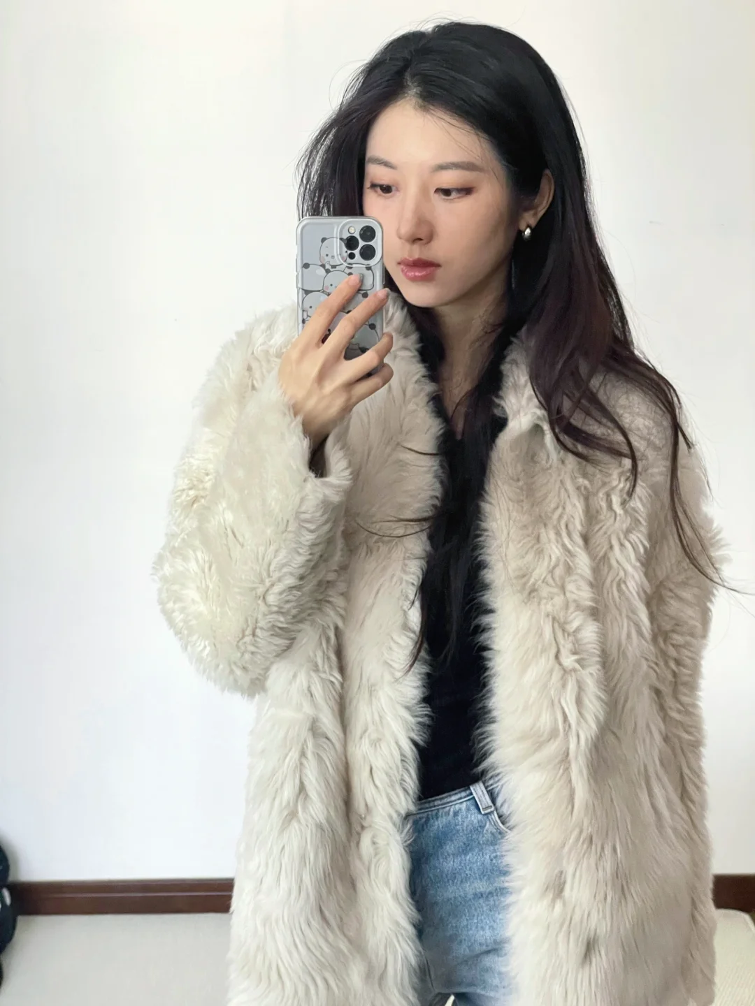 冬天怎么能没有羊羔毛外套🐑