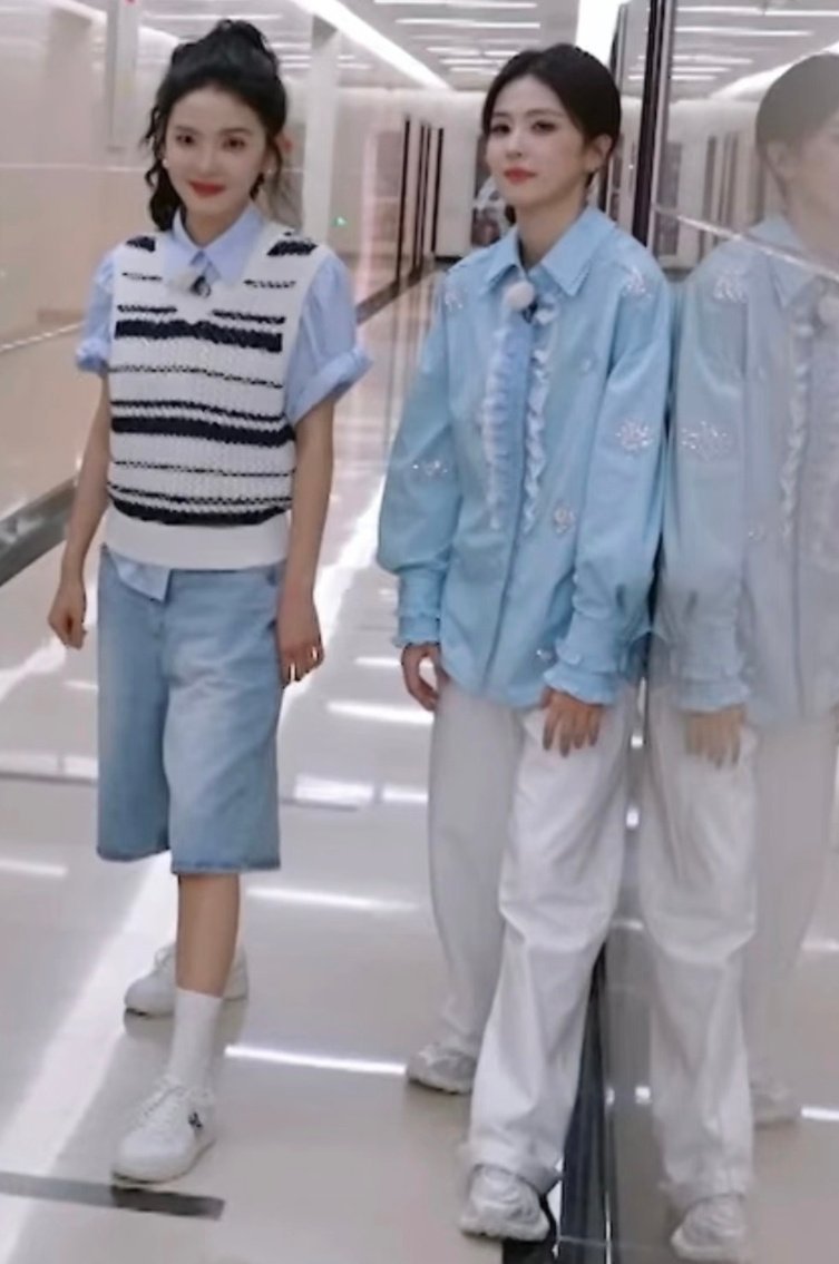 小姐姐怎么不敢截同框