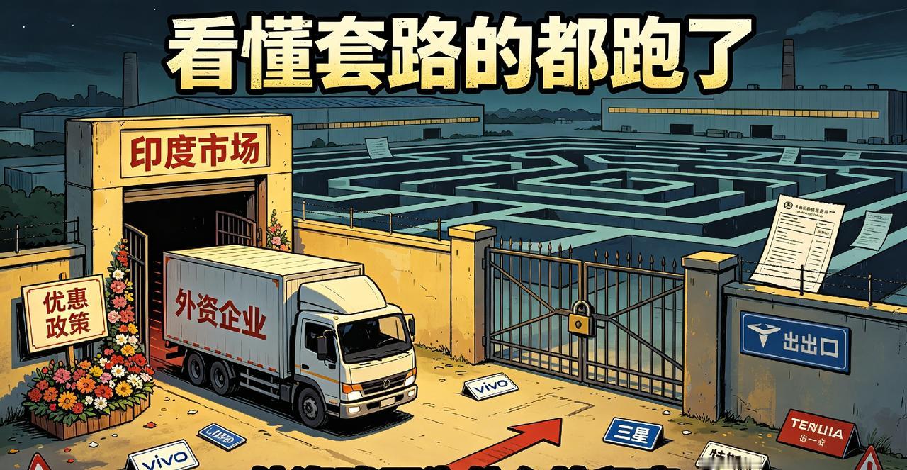 【红头阿三套路深，外资建厂步步坑】
 
很多人一直搞不懂，vivo、小米老老实实