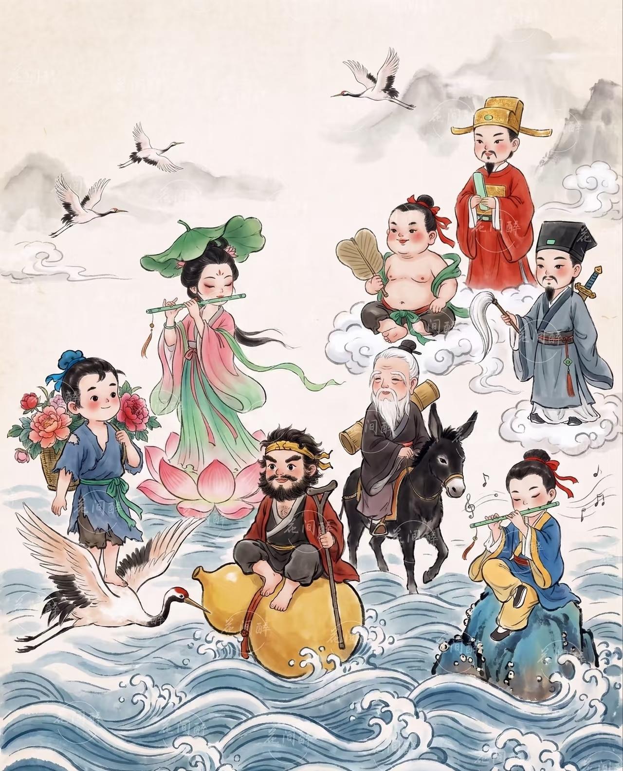 八零后记忆力的八仙，还是老版的好看