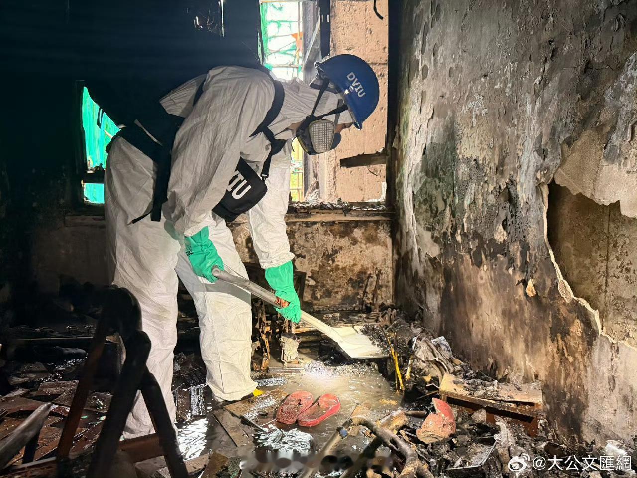 香港火灾已致151人遇难希望这场大火再也没有遇难者了