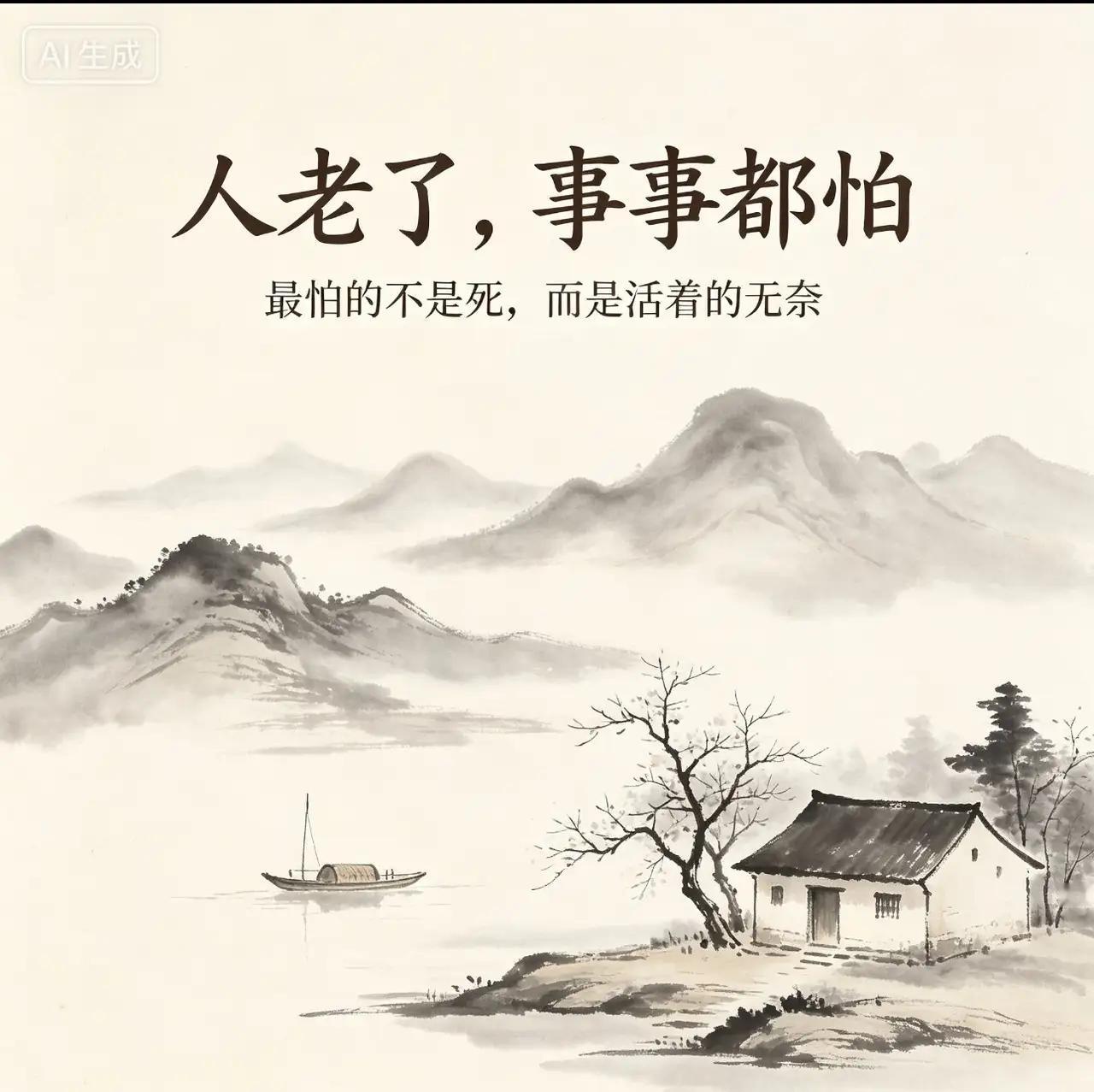 人老了，事事都怕！但最怕的从来不是死，而是这4件事，句句戳心

不知诸位可曾察觉