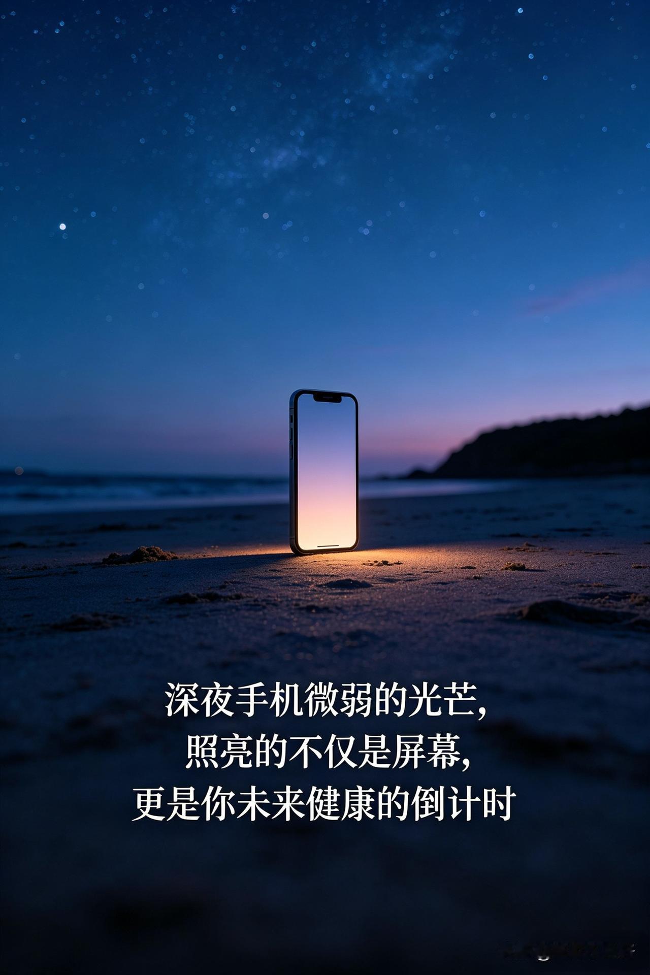 深夜刷手机，你以为还有多少时间？

关灯了，窝在被子里，手机屏幕那点微弱的光照着